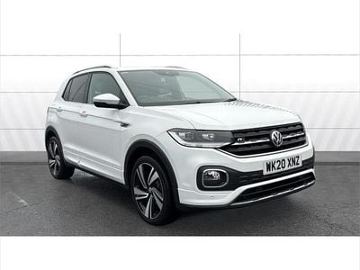 White Used 2020 VW T-Cross R-line SUV | £15,540 (Good price)