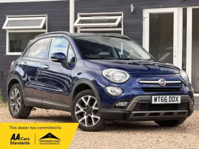 Used Fiat 500X Cross 120 HP (88 kW) 2017 Blue SUV