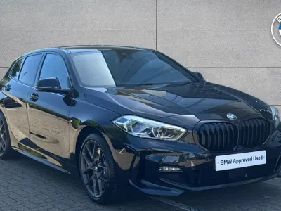 Used BMW 118 M Sport 136 HP (100 kW) 2023 Black sapphire metallic paint Hatchback