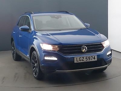 Begagnad VW T-Roc SE 115 HK (84 kW) 2018 Blå SUV