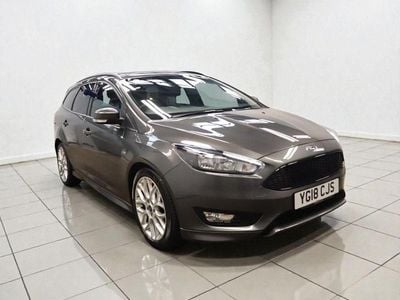 Used Ford Focus ST-Line 140 HP (102 kW) 2018 Grey Estate