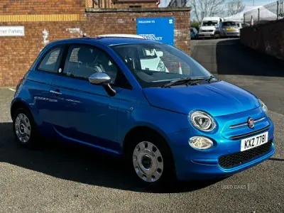 Used Fiat 500 Mirror 69 HP (50 kW) 2017 Blue Hatchback