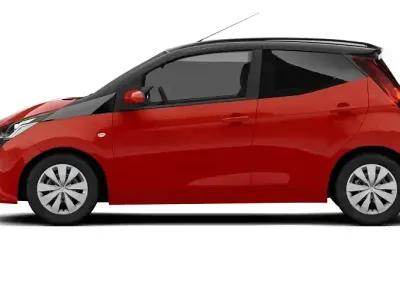 Used Toyota Aygo X-cite 69 HP (50 kW) 2017 Red Hatchback