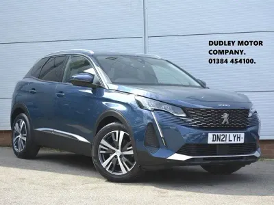 Used Peugeot 3008 Allure Premium 130 HP (95 kW) 2021 Blue SUV