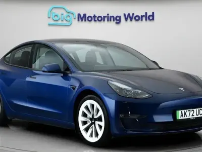 Used Tesla Model 3 Long Range AWD 366 kW (498 HP) 2022 Blue Sedan