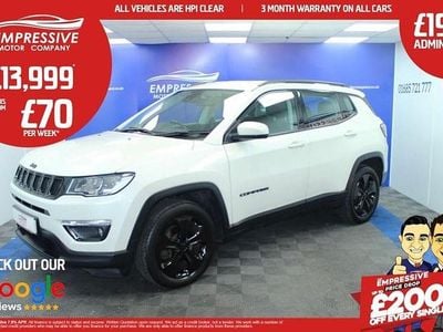White Used 2021 Jeep Compass Night Eagle SUV | £13,999 (Expensive)