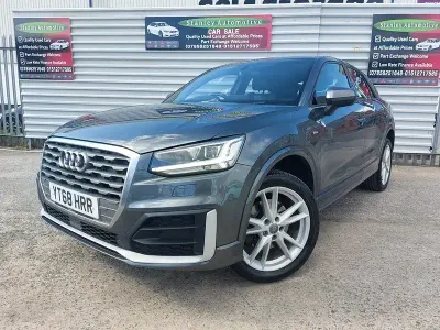Usado Audi Q2 S-Line 2018 Gris SUV