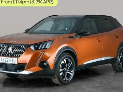 Begagnad Peugeot 2008 GTi 131 HK (96 kW) 2022 Orange SUV