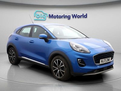 Blue Used 2022 Ford Puma Titanium Hatchback | £11,500 (Good price)