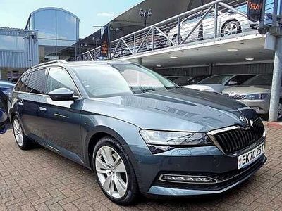 Used Skoda Superb SE L 150 HP (110 kW) 2021 Quartz grey metallic Estate
