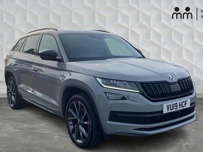 Used Skoda Kodiaq SportLine 190 HP (139 kW) 2019 Grey SUV