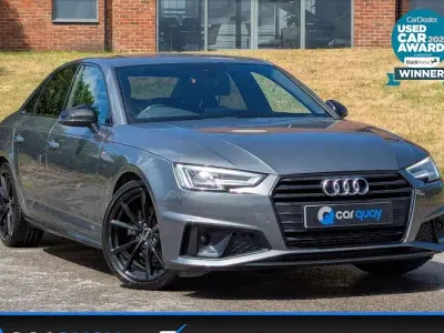 Used Audi A4 Black Edition 150 HP (110 kW) 2019 Grey Sedan