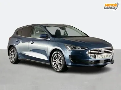 Used Ford Focus Titanium 125 HP (91 kW) 2023 Blue Hatchback