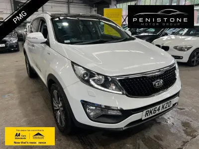 Used Kia Sportage 134 HP (98 kW) 2014 White SUV