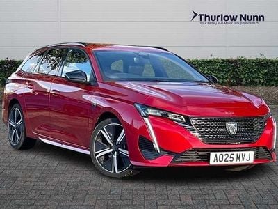 Red Used 2025 Peugeot 308 GTi Estate | £26,000 (Expensive)