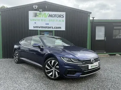 Used VW Arteon R-line 147 HP (108 kW) 2019 Blue Hatchback