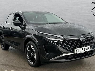 Pearl black New 2025 Nissan Qashqai SUV | £23,290 (Good price)