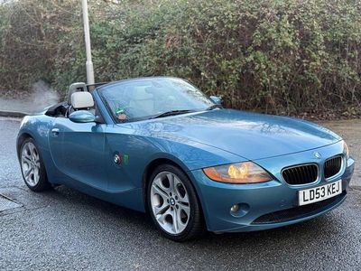 Blue Used 2003 BMW Z4 Performance Cabriolet | £2,850