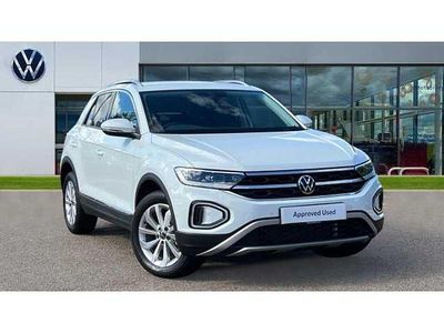 White Used 2025 VW T-Roc Style SUV | £26,480 (Fair price)