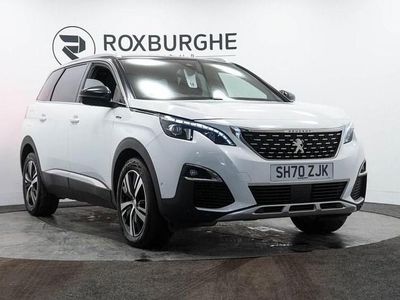 White Used 2020 Peugeot 5008 GT-line SUV | £13,490 (Fair price)