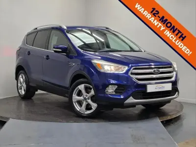 Used Ford Kuga Titanium 150 HP (110 kW) 2018 Blue SUV