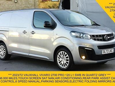 Used Vauxhall Vivaro 2023 Quartz grey MPV