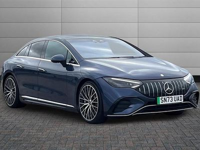 Used Mercedes EQE AMG 53 459 kW (625 HP) 2023 Sodalite blue Sedan