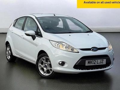 Used Ford Fiesta Zetec 82 HP (60 kW) 2012 White Hatchback