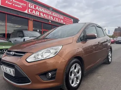 Used Ford C-MAX Zetec 105 HP (77 kW) 2013 Brown MPV