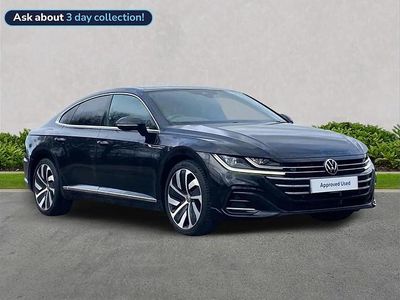 Used VW Arteon R-line 190 HP (139 kW) 2022 Black Hatchback