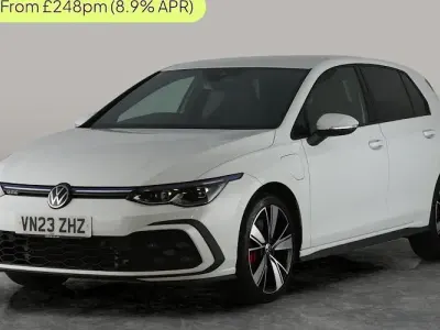 Used VW Golf VIII GTE 245 HP (180 kW) 2023 White Hatchback