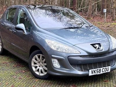 Grey Used 2008 Peugeot 308 Hatchback | £2,390 (Fair price)