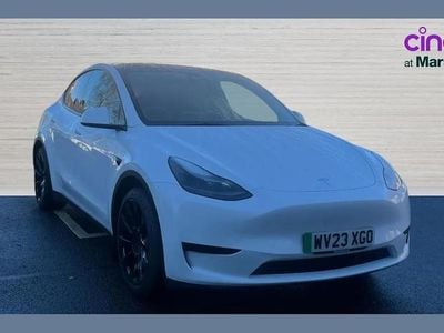 White Used 2023 Tesla Model Y RWD SUV | £23,676 (Fair price)