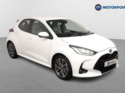 Used Toyota Yaris Hybrid 2023 White Hatchback