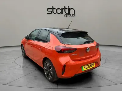 Used Vauxhall Corsa-e SRi 98 kW (134 HP) 2021 Orange Hatchback