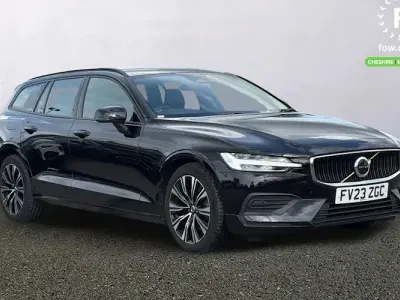 Used Volvo V60 Core 163 HP (119 kW) 2022 Black Estate