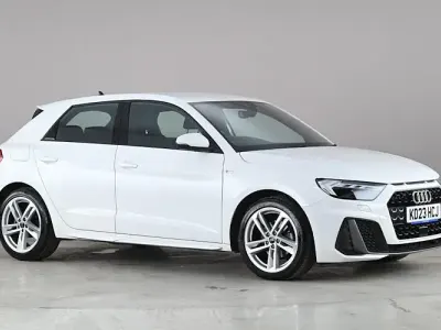 Used Audi A1 Sportback S-Line 110 HP (80 kW) 2023 White Hatchback