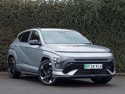 Silver Used 2024 Hyundai Kona N Line SUV | £24,798 (Expensive)
