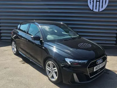 Used Audi A1 Sportback S-Line 116 HP (85 kW) 2019 Black Hatchback