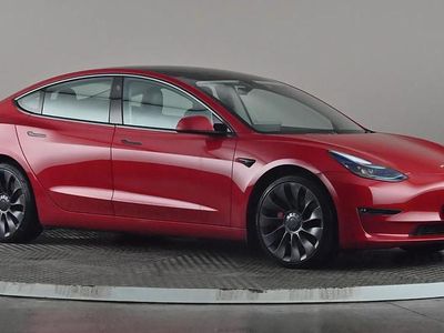 Used Tesla Model 3 Performance 335 kW (456 HP) 2023 Red Sedan