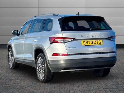 Used Skoda Kodiaq SE L Executive 150 HP (110 kW) 2023 Brilliant silver metallic SUV