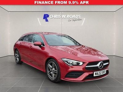 Used Mercedes CLA200 Shooting Brake AMG line 2022 Red Estate