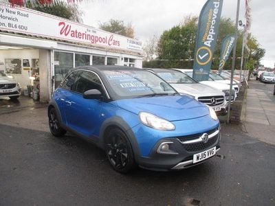 Used Vauxhall Adam Rocks 2015 Blue Hatchback