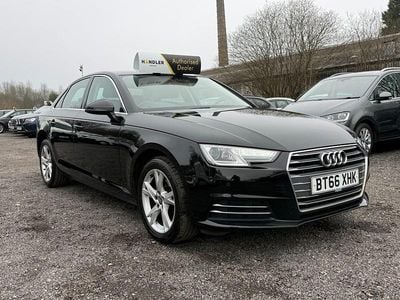 Begagnad Audi A4 Sport 150 HK (110 kW) 2016 Svart Sedan