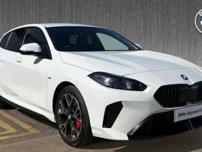 Used BMW 120 M Sport 168 HP (123 kW) 2025 White Hatchback
