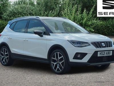 Used Seat Arona XCELLENCE Lux 110 HP (80 kW) 2021 White SUV