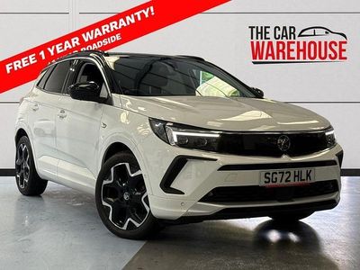 Used Vauxhall Grandland X Elite 130 HP (95 kW) 2022 White SUV