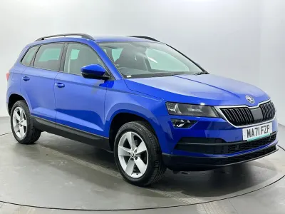 Używany Skoda Karoq SE 2021 Niebieski SUV