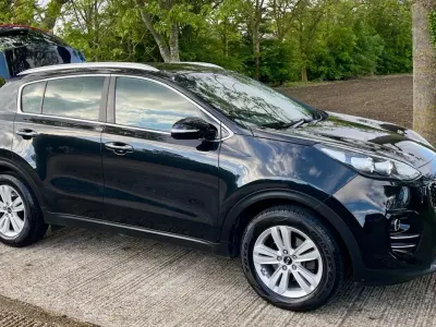 Used Kia Sportage 115 HP (84 kW) 2017 Black SUV