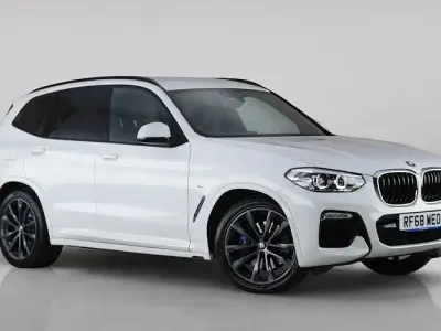 Used BMW X3 M Sport 184 HP (135 kW) 2019 White SUV